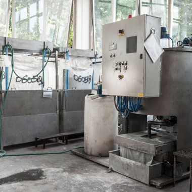 Impianto Riciclo Acqua per Vibratura - Plant Recycling Waste Water for Vibration